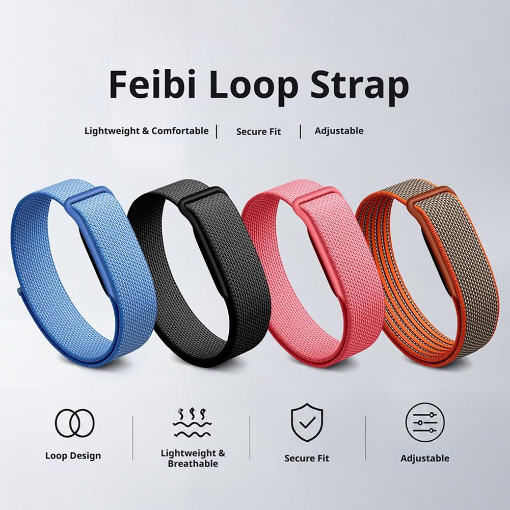 Sport Loop Strap - スポーツナイロンウォッチ編み込みストラップループ編み込みGoogle Fitbitエアバックル速乾性通気性交換用リストバンドエアフィットネス
