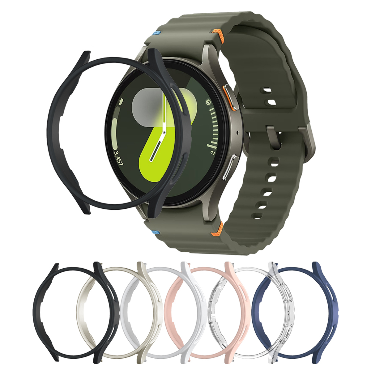 Samsung Smartwatch Accessories - PCスケルトンウォッチケース Samsung Galaxy watch 4/5/6/7 40mm/44mm