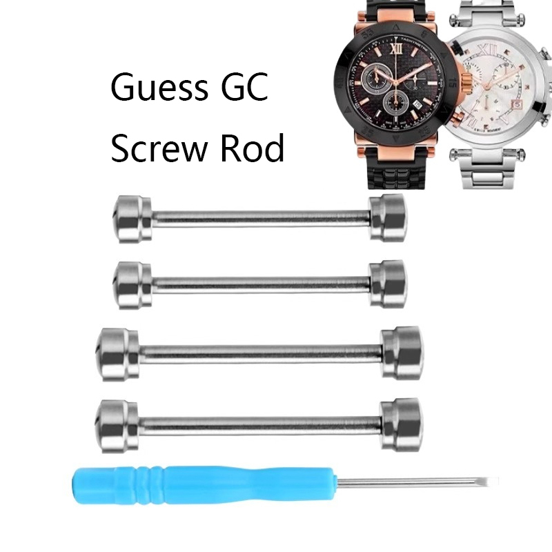 Smartwatch Guess - ゲス時計ストラップ 16 ミリメートル 20 ミリメートルネジロッドアクセサリー GUC