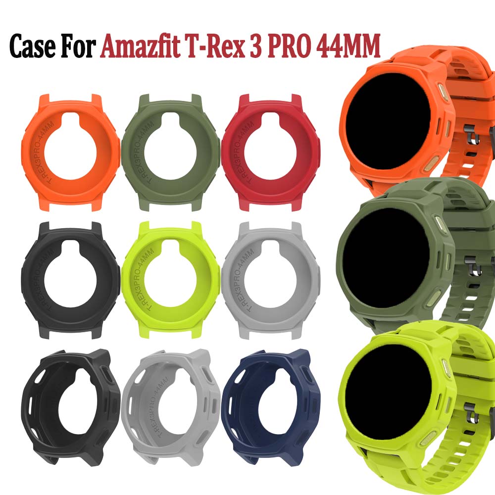 Amazfit Smartwatch Accessories - スマートウォッチケースアクセサリー - ファッショナブルなカジュアルシリコンウォッチケース - 落下防止プロテクターケース -