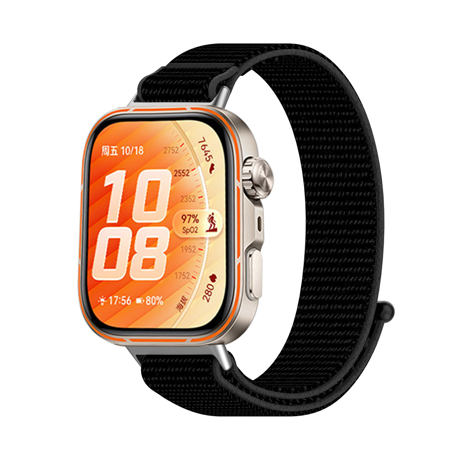 スマートウォッチナイロンストラップ Huawei Watch - Sport Loop Strap のレビューと価格