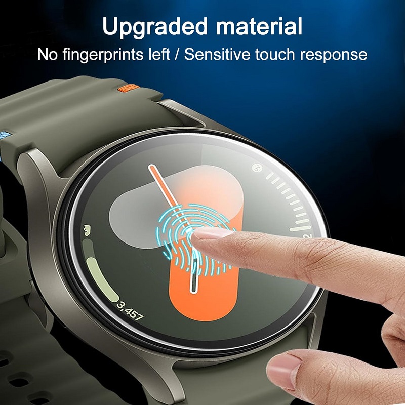 強化ガラスサムスンギャラクシーウォッチ 7/6/5/4 44 - Samsung Smartwatch Accessories のレビューと価格