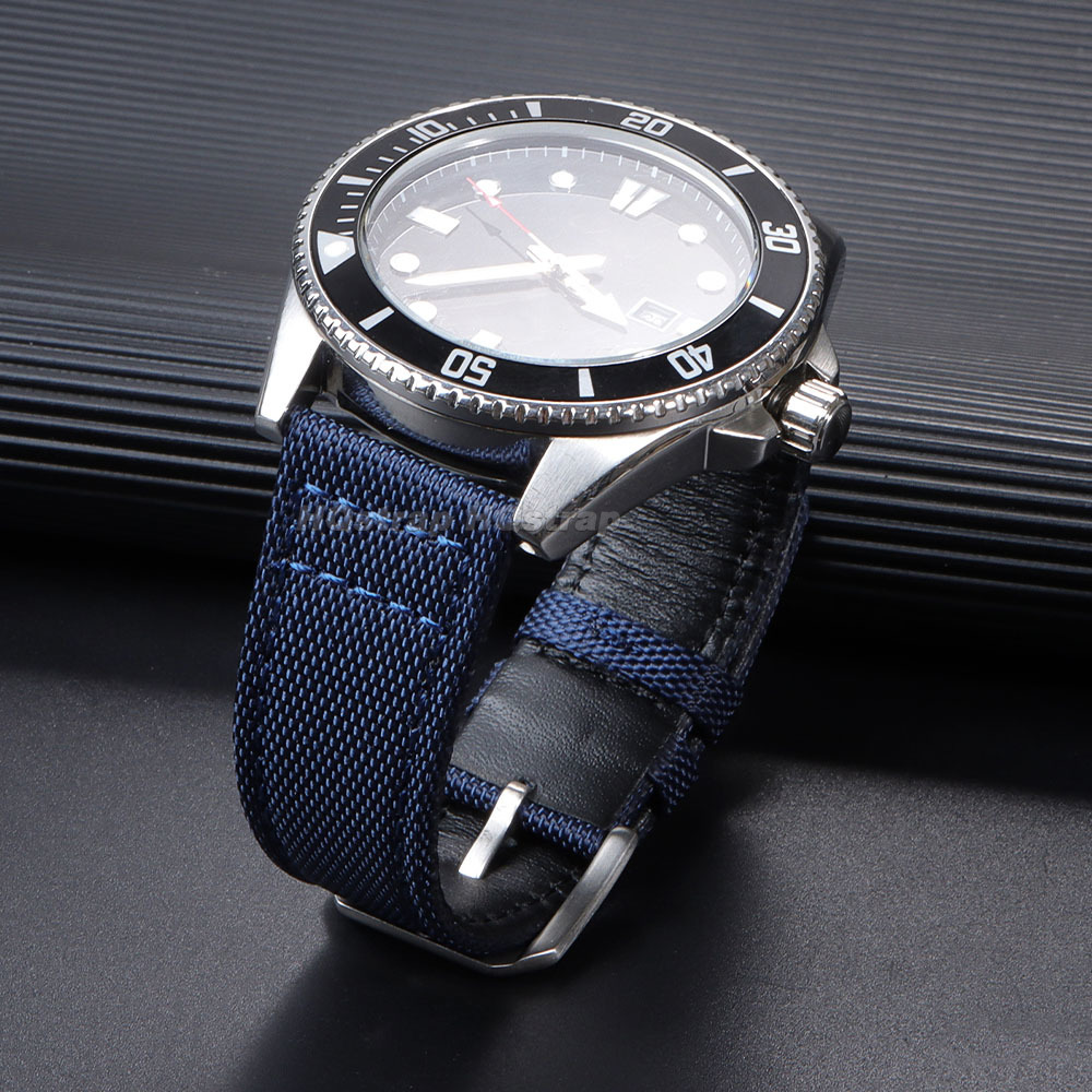 ナイロンキャンバス時計ストラップ IWC パイロット時計バン - Nylon Nato Strap のレビューと価格