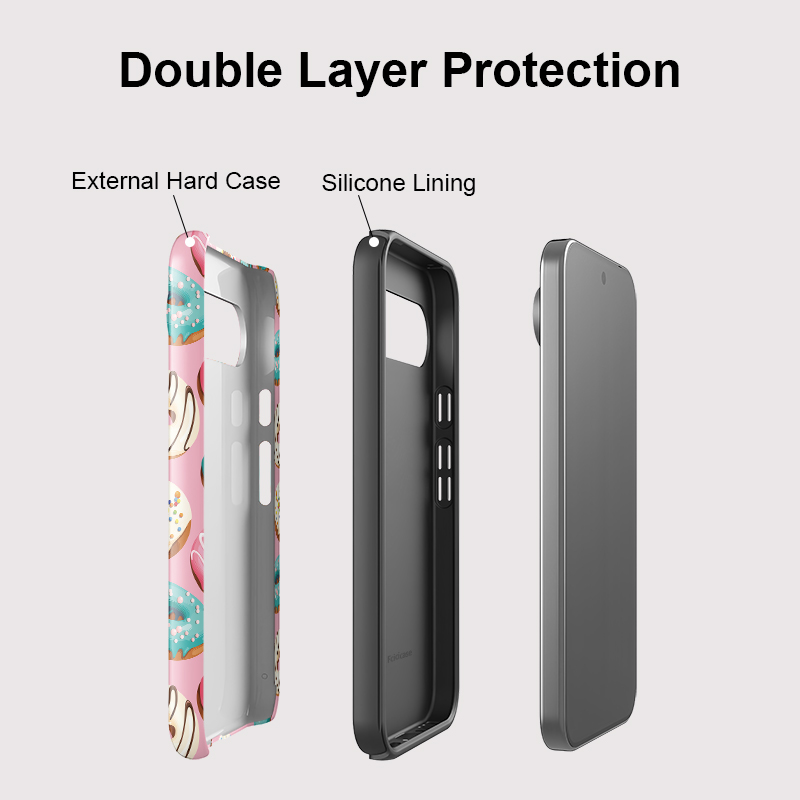 Fcicicase 2 in 1 デュアルレイヤー携帯電話ケ - Google Pixel 9 Pro のレビューと価格