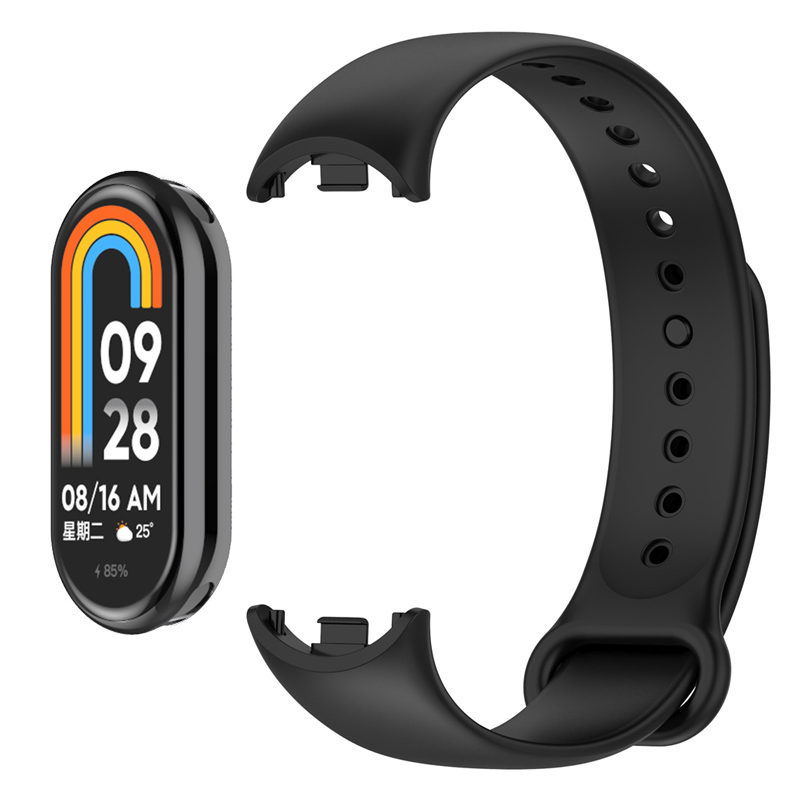 Xiaomi Mi Band 8用のスペアシリコンブレスレッ - Sport Loop Strap のレビューと価格