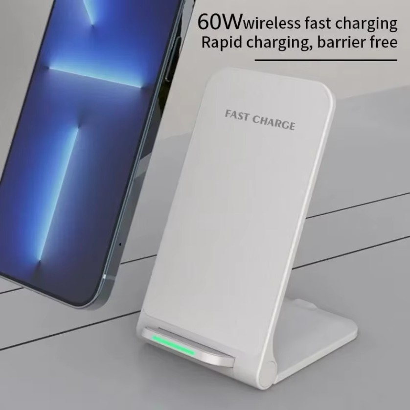 100 ワットワイヤレス充電器スタンドパッド iPhone  - Wireless Charger Watch のレビューと価格