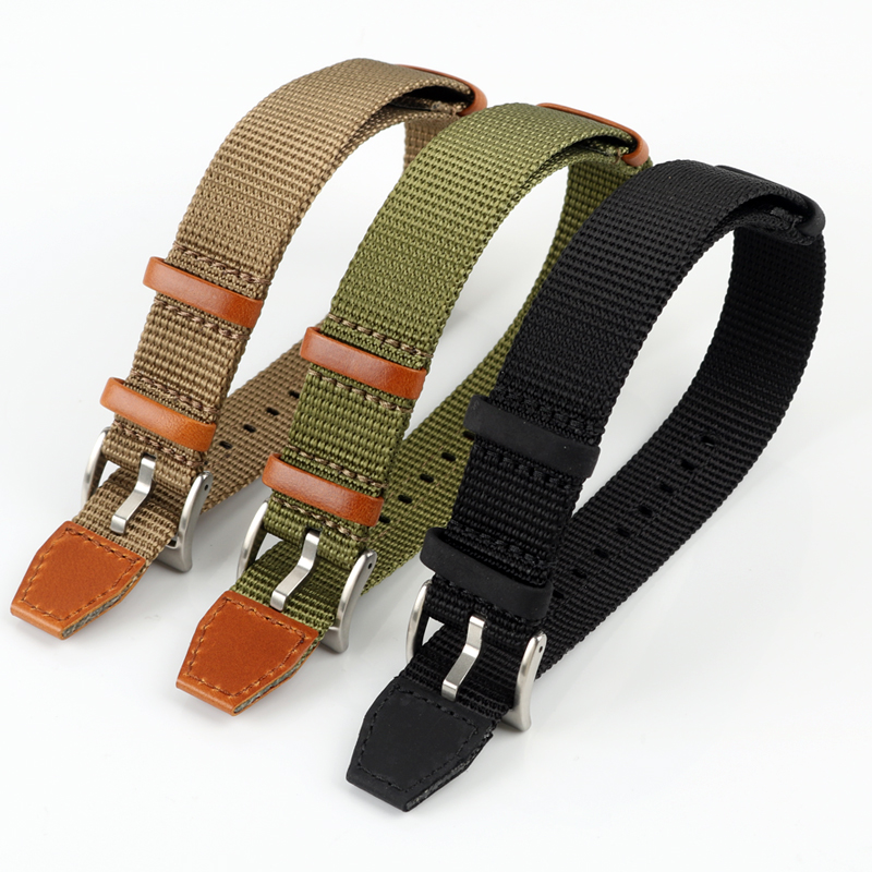 20 ミリメートル 22 ミリメートルメンズ屋外生地時計スト - Nylon Nato Strap のレビューと価格