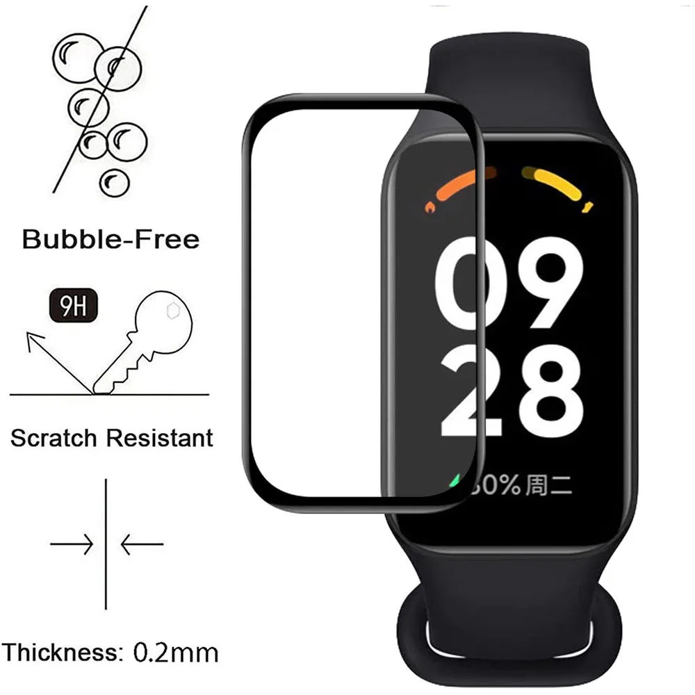 Xiaomi-スマートウォッチ用の3D複合フィルム,スマート - Smartwatch Watch Accessories のレビューと価格