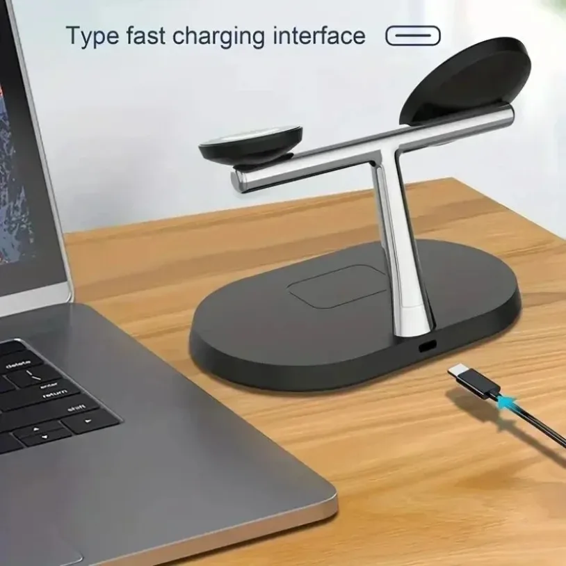 3 in 1 Opansten マグネット式ワイヤレス充電ス - Wireless Charger Watch のレビューと価格