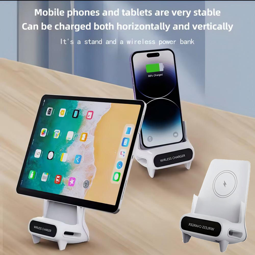 スマホワイヤレス充電器 急速充電ステーション デスクトップ  - Wireless Charger Watch のレビューと価格