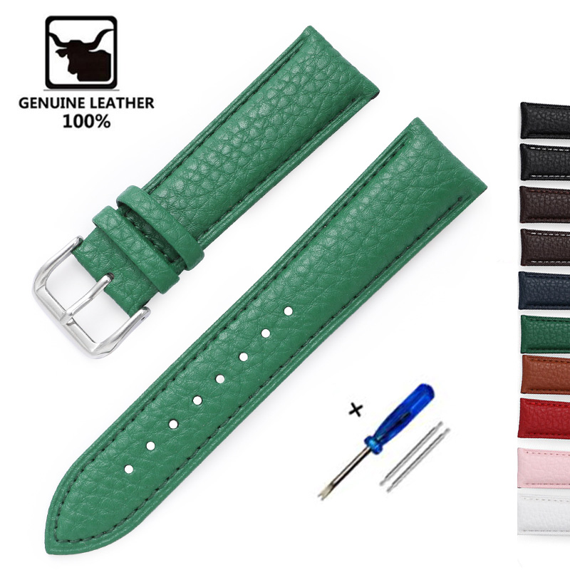 ライチ柄ソフトレザー時計バンドブレスレット 14 ミリメート - Nylon Nato Strap のレビューと価格