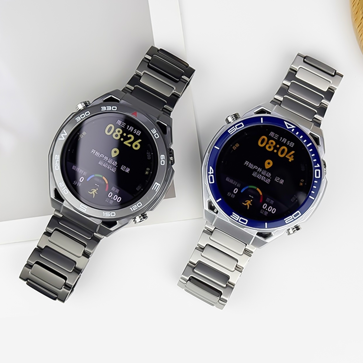 Huawei Watch Ultimateケースに変更 Hu - Titan Smartwatch Accessories のレビューと価格