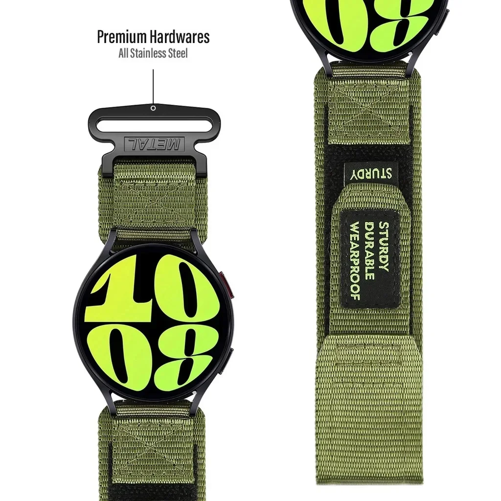 クイックフィットナイロンストラップ Samsung Gala - Nylon Nato Strap のレビューと価格