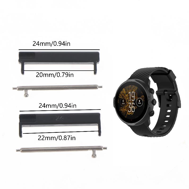 1 ペア 24 ミリメートルから 22 ミリメートル/20  - Smartwatch Watch Accessories のレビューと価格