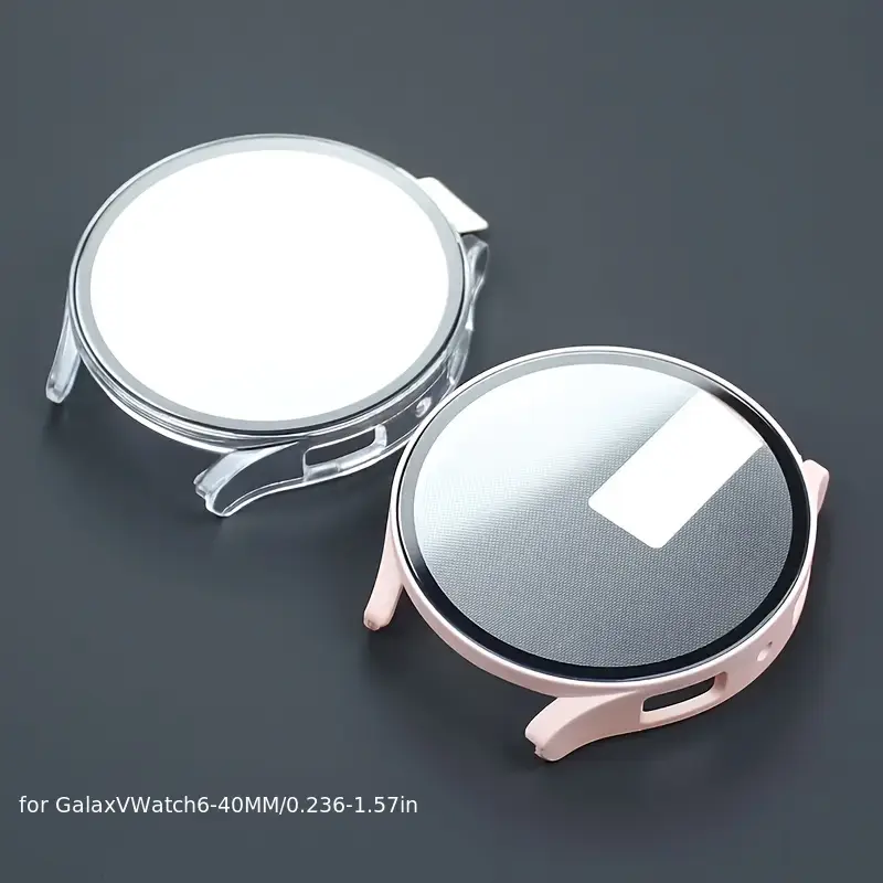 PC ケース + 強化ガラスサムスンギャラクシーウォッチ 7 - Samsung Smartwatch Accessories のレビューと価格