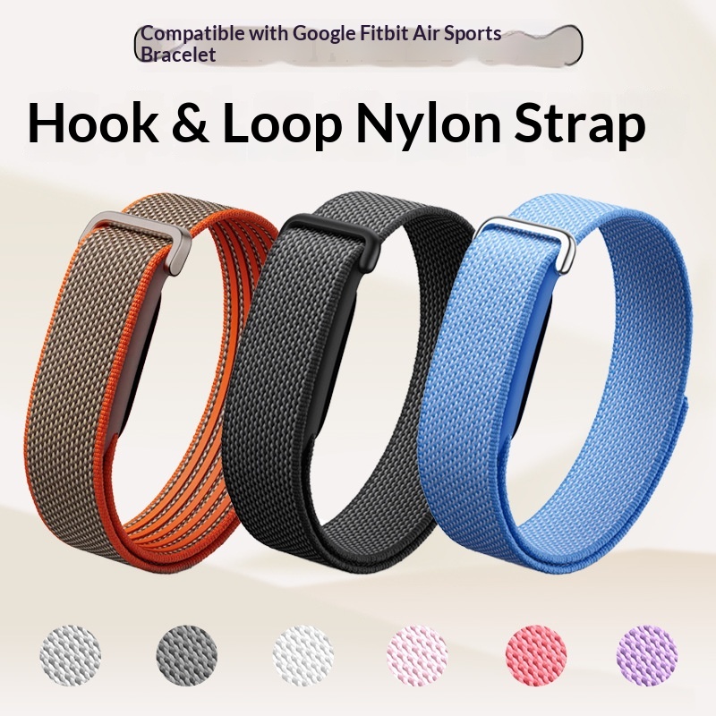 新しい Google Fitbit Air ナイロン時計スト - Sport Loop Strap のレビューと価格