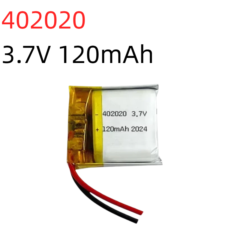 3.7V 120mAh 402020 Li-Po 充電式ポリ - Smartwatch Headset のレビューと価格