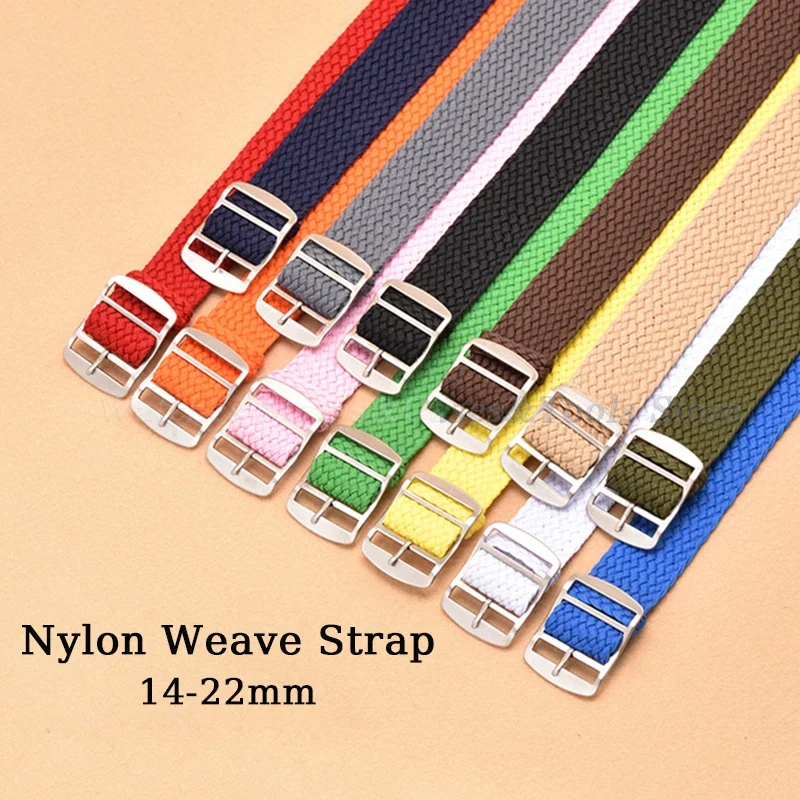 ナイロン織り時計ストラップ Perlon 時計バンドリストバ - Nylon Nato Strap のレビューと価格