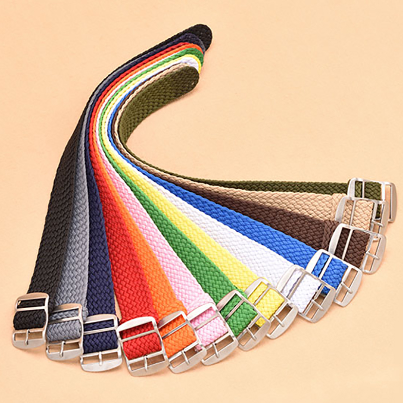 ナイロン織り時計ストラップ Perlon 時計バンドリストバ - Nylon Nato Strap のレビューと価格