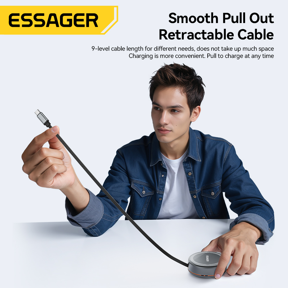 Essager 15W 3in1 マグネット式ワイヤレス充電 - Wireless Charger Watch のレビューと価格