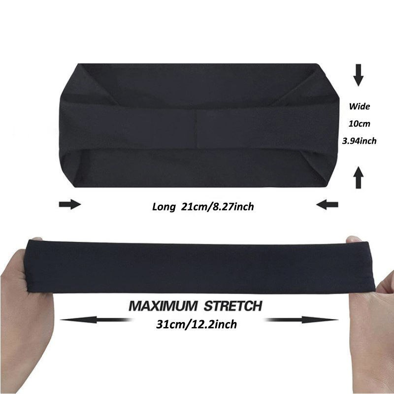 スポーツヘッドバンドランニングフィットネス汗止めバンド弾性吸 - Milanaise Mesh Band のレビューと価格