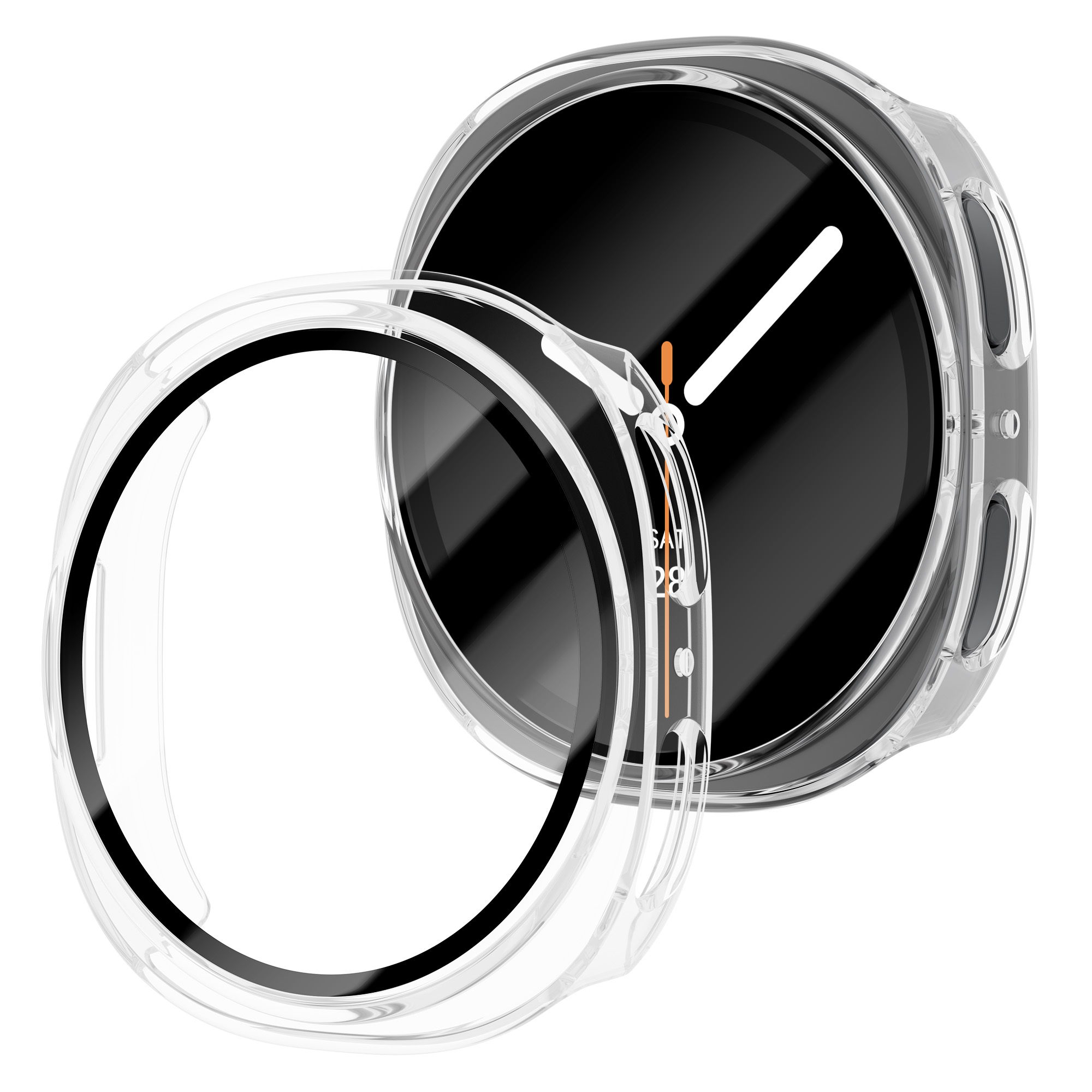 強化ガラス+PCケース Samsung Galaxy Wat - Samsung Smartwatch Accessories のレビューと価格