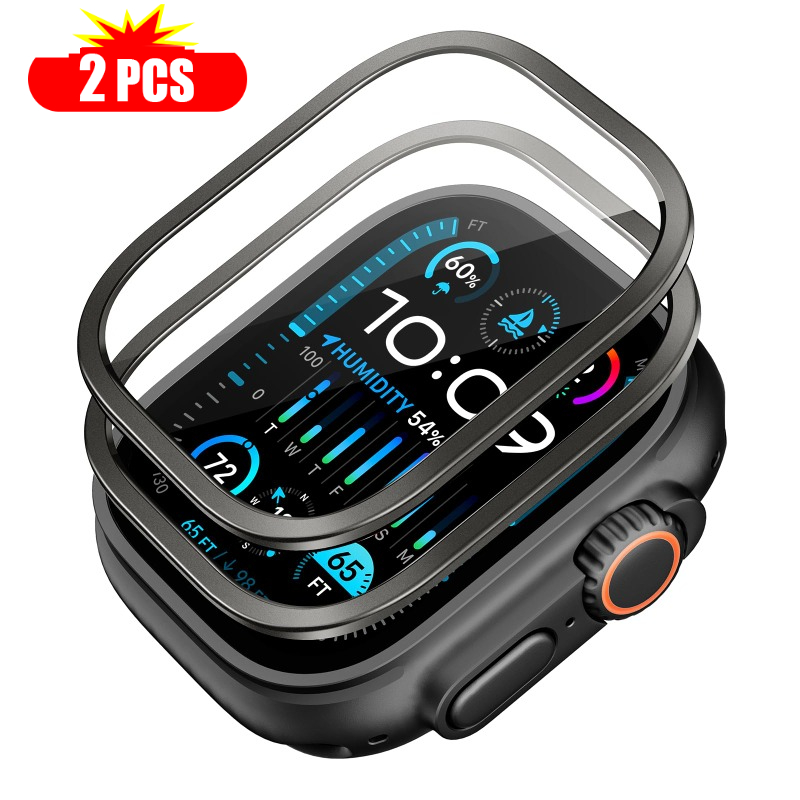 2 個強化ガラス Apple Watch ウルトラ 49 ミ - Smartwatch Watch Accessories のレビューと価格